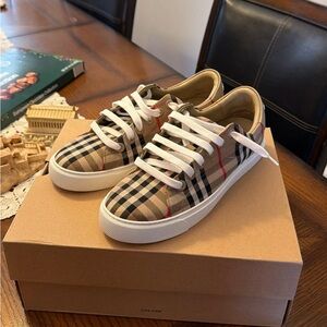 Burberry Women’s Vintage Check Sneaker